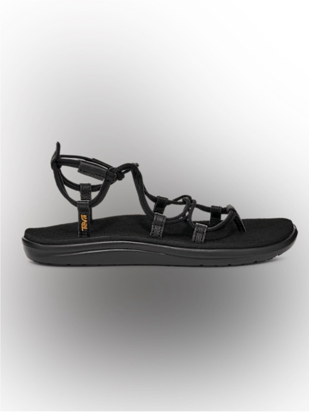 Teva Women's Voya Infinity Black Sandal Size 7